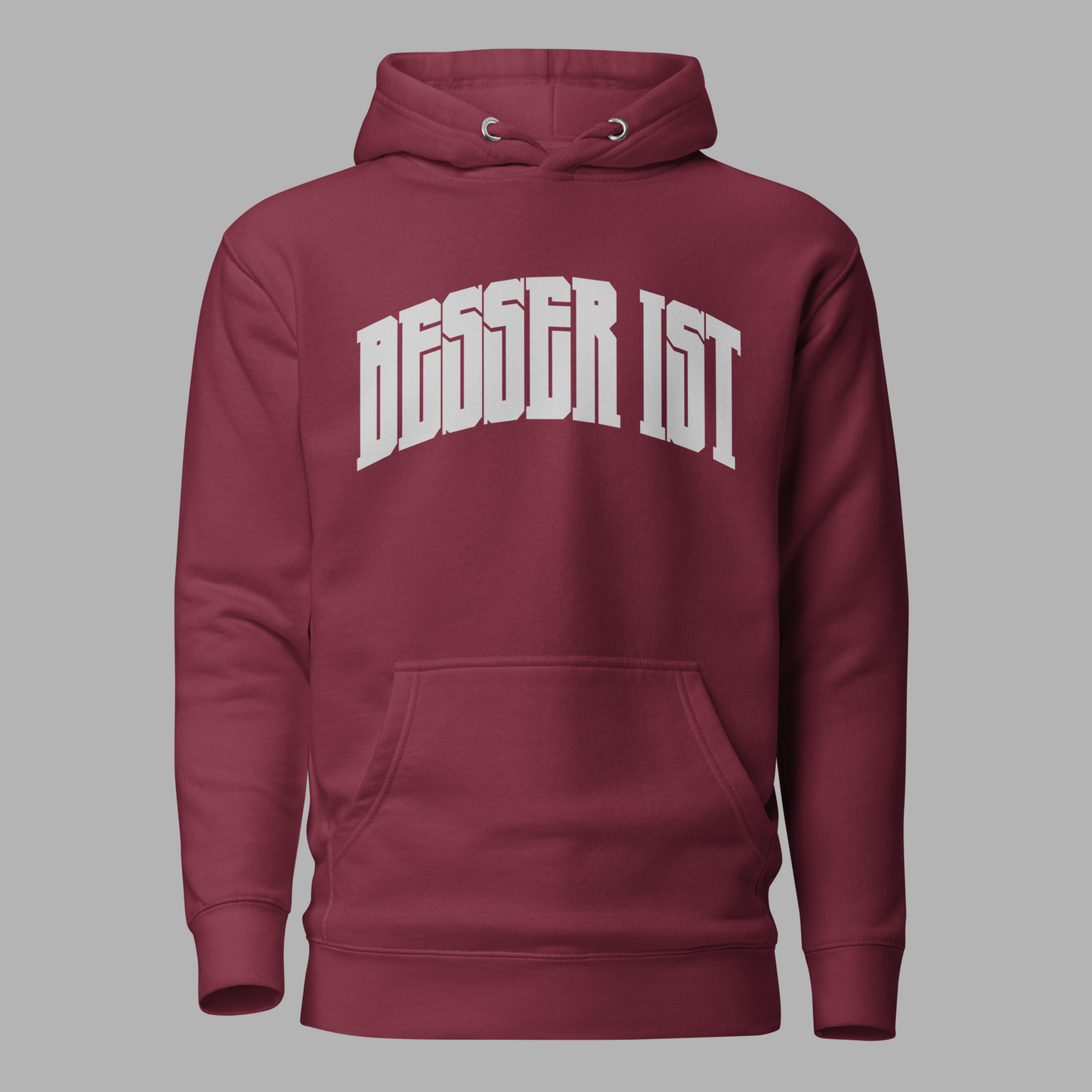 BESSER IST Front Curved - Classic Hoodie 2.0