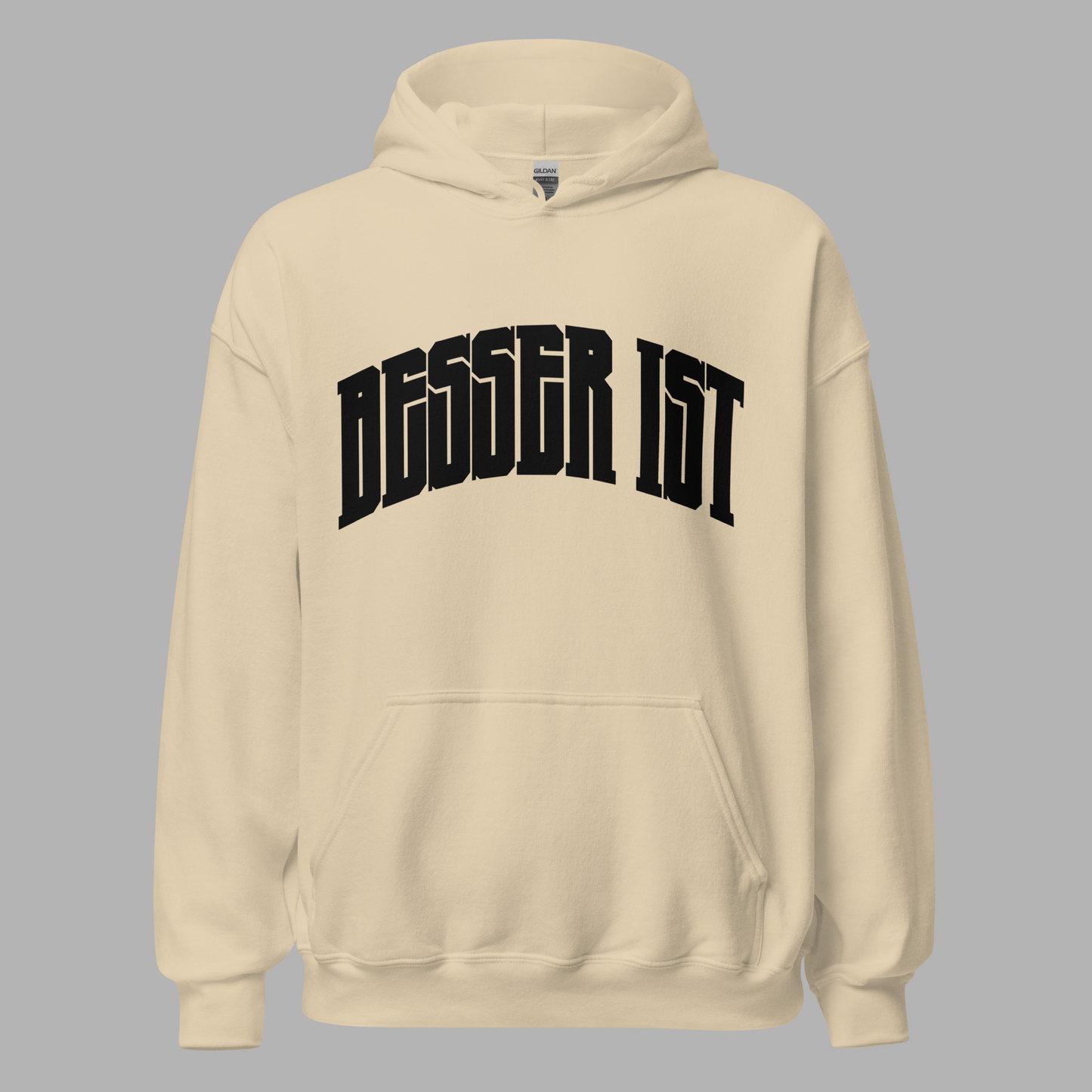 BESSER IST Front Curved - Classic Hoodie