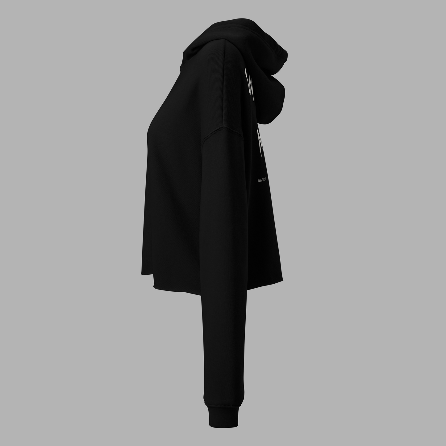 WE ARE ALL MISSED - Crop-Hoodie