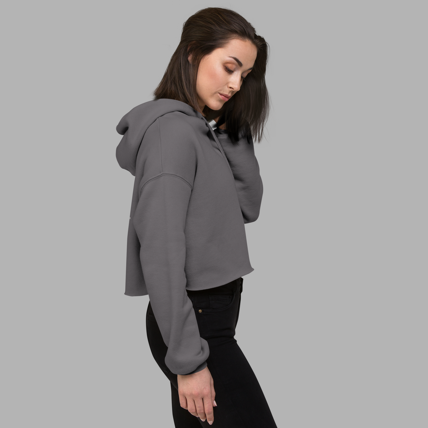 WE ARE ALL MISSED - Crop-Hoodie