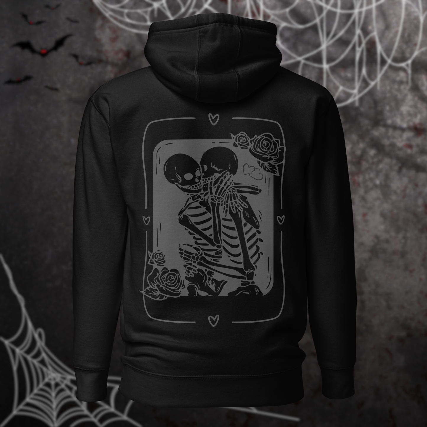 Skelett Liebesgeflüster - Hoodie