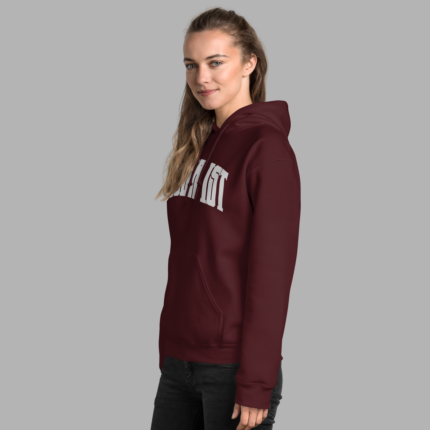 BESSER IST Front Curved - Classic Hoodie