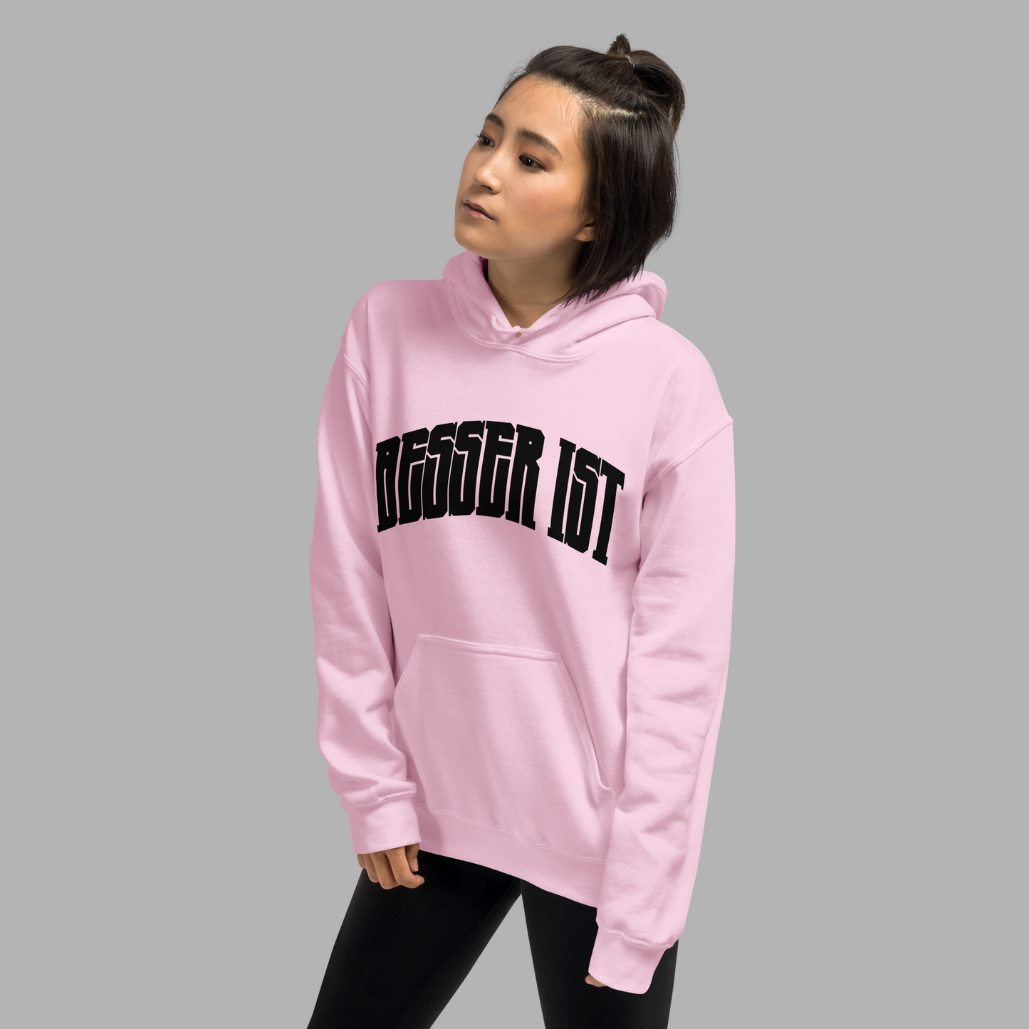 BESSER IST Front Curved - Classic Hoodie