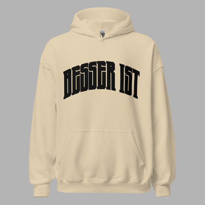 BESSER IST Front Curved - Classic Hoodie