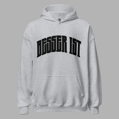BESSER IST Front Curved - Classic Hoodie