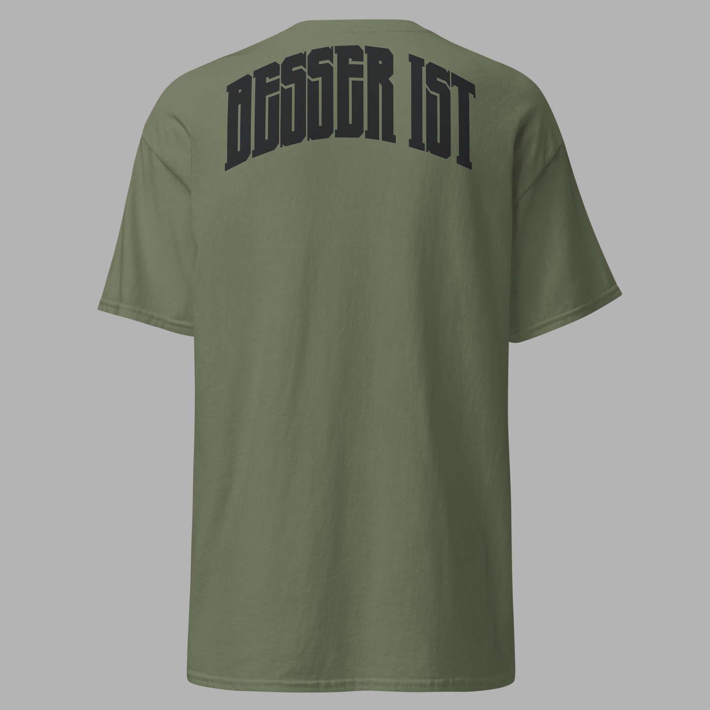 BESSER IST Back Curved - Classic T-Shirt