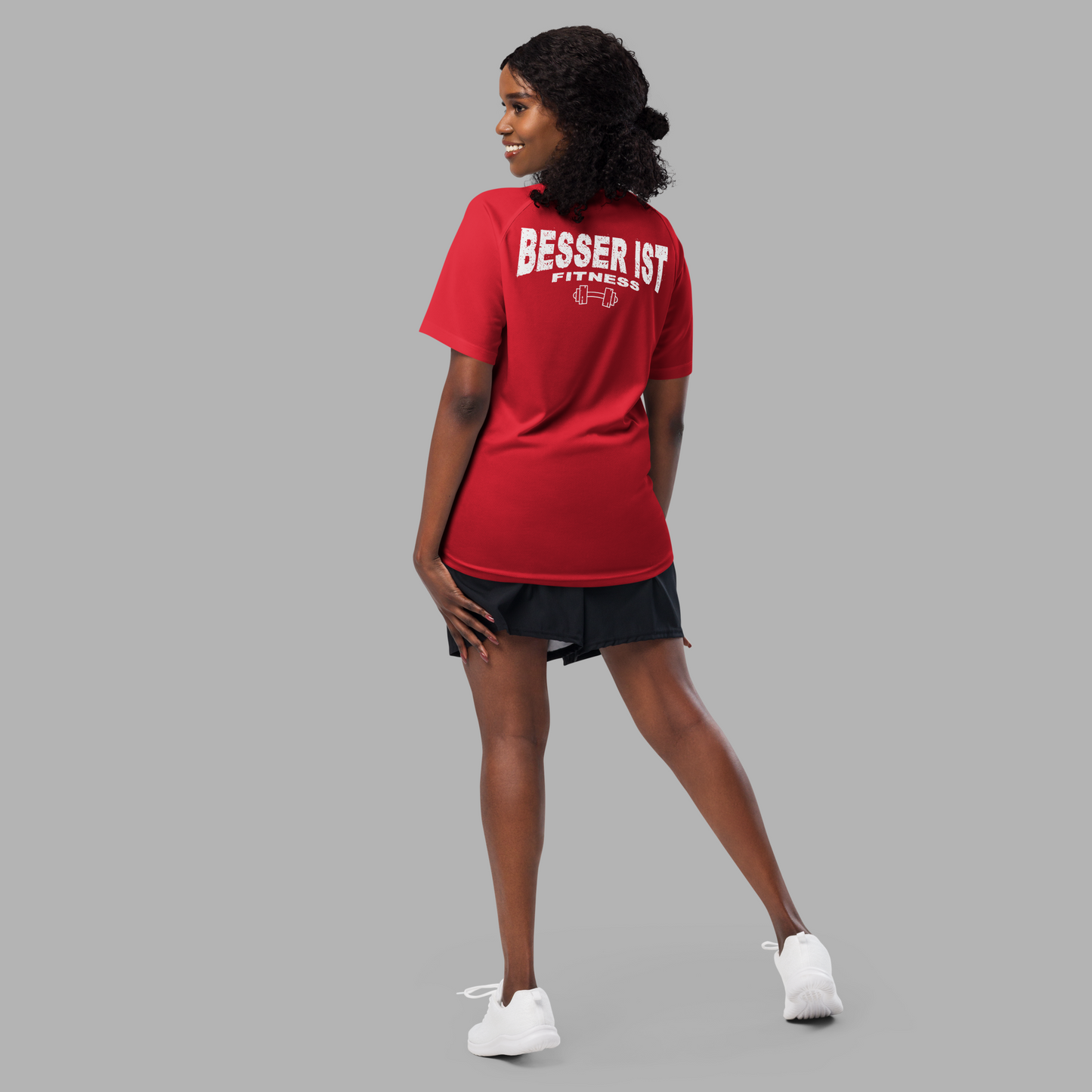 BESSER IST FITNESS - Sport-Trikot