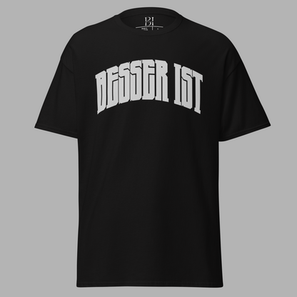 BESSER IST Front Curved - Classic T-Shirt black
