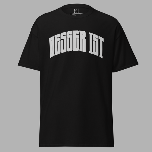BESSER IST Front Curved - Classic T-Shirt black